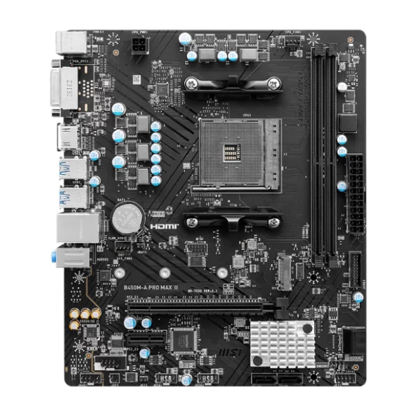 Carte mère MSI B450M‑A PRO MAX II 3